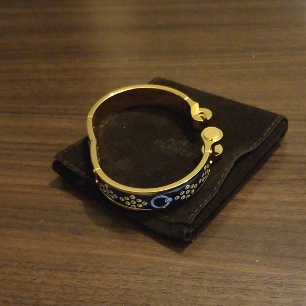 Hermes womans hinged  bracelet